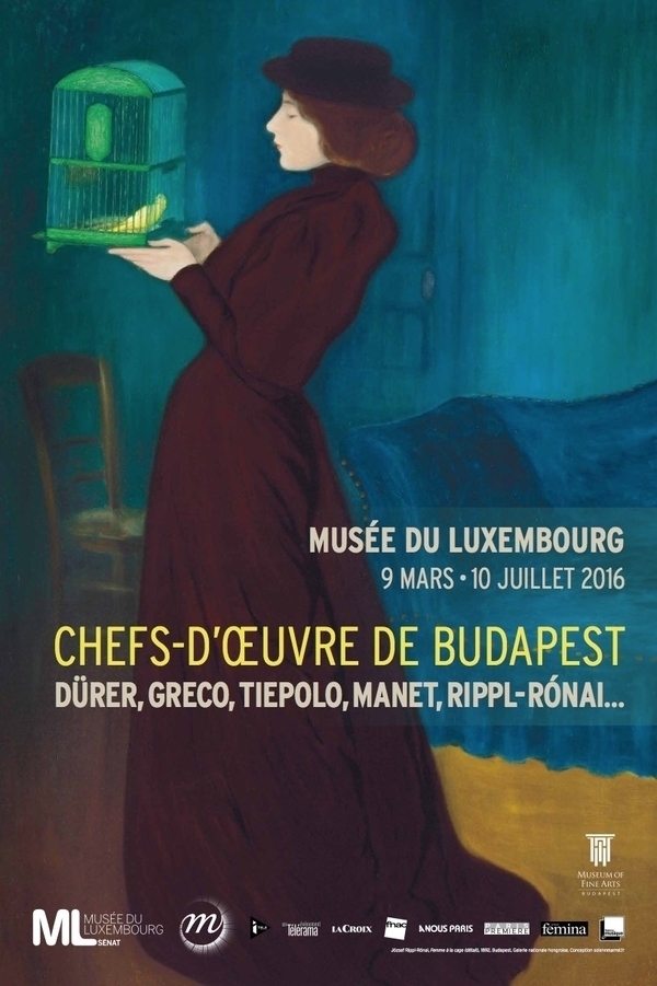 Exposition Chefs d'œuvre musée de Budapest : Dürer, Cranach, Greco, Goya, Manet, Gauguin ...