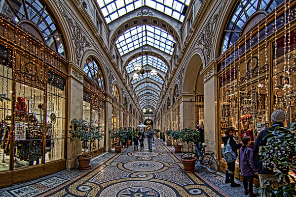 Les passages couverts parisiens