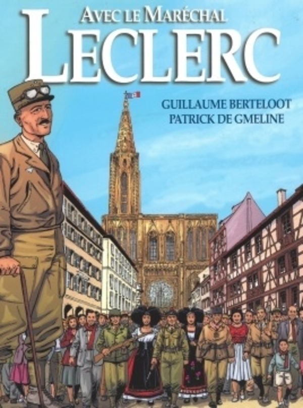 La bande dessinée "Avec le maréchal Leclerc"