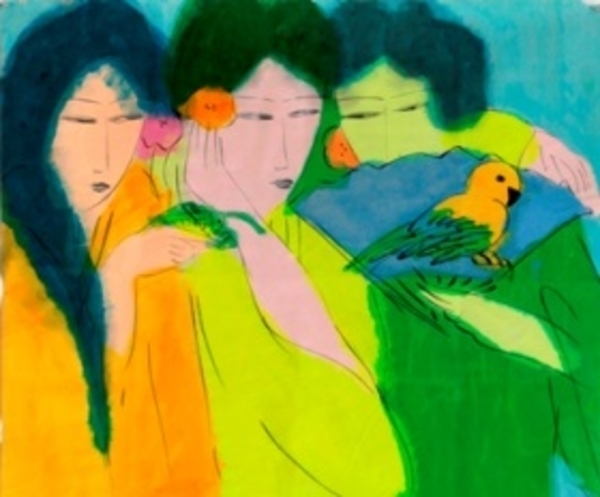 Walasse Ting, le voleur de fleurs (lecture labiale)