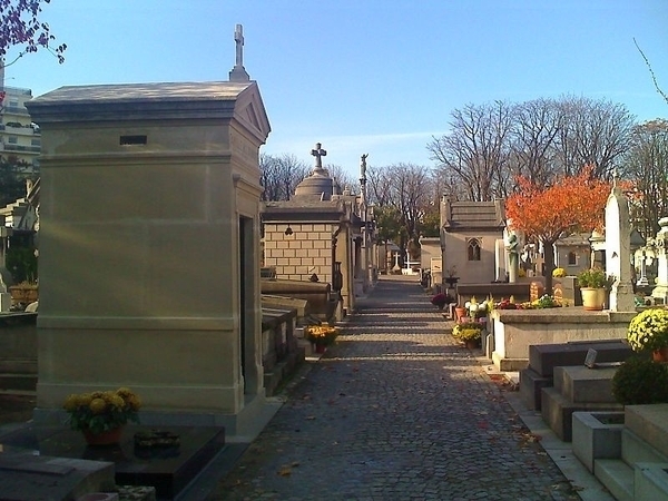 Le cimetière de Passy