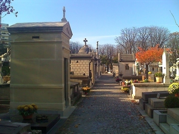 Le cimetière de Passy