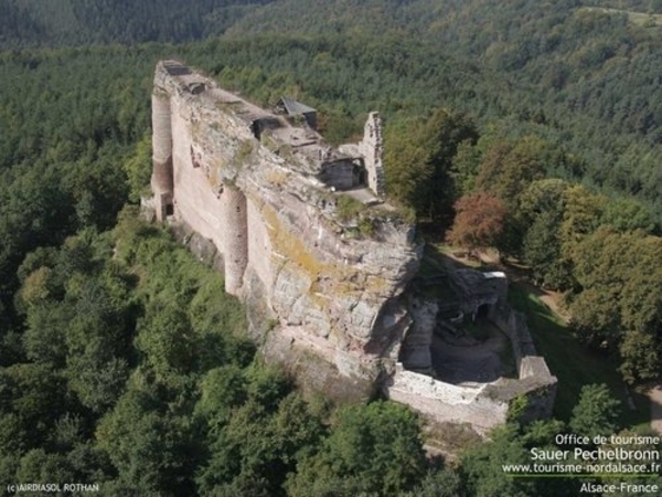 La ronde du veilleur du Château fort de Fleckenstein