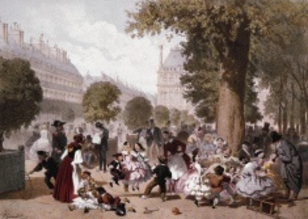 Le jardin des Tuileries ou le royaume des enfants