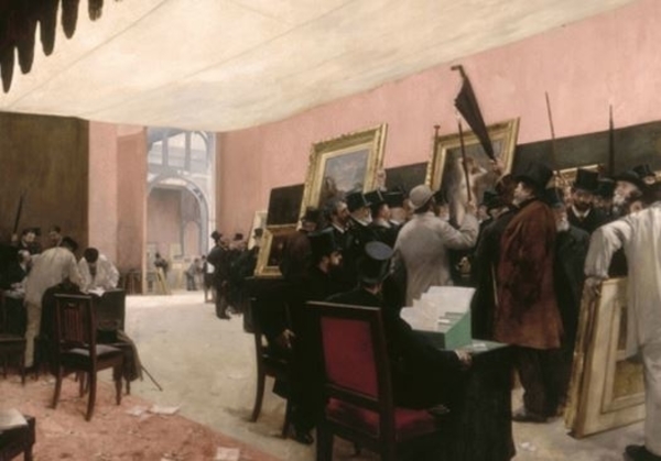 Gloires et scandales au Salon de 1848 à 1900