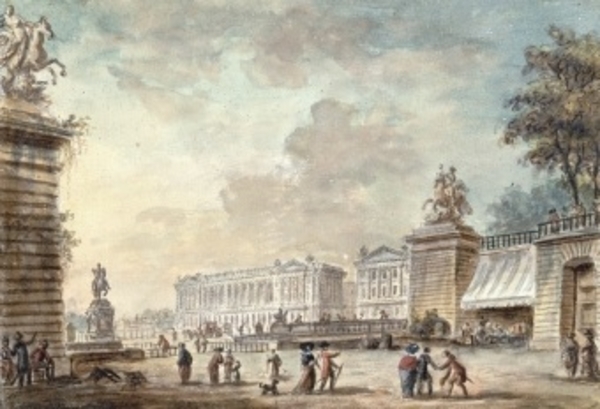 La Révolution Française à Paris, autour des Tuileries