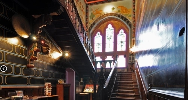 L'intérieur du Château Observatoire Abbadia