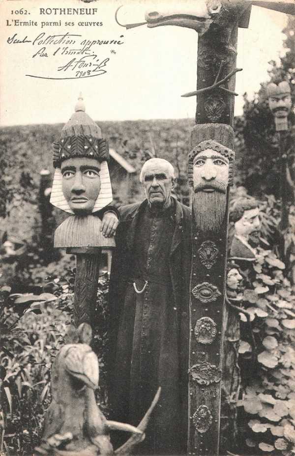 Les falaises sculptées de L’Ermite de Rothéneuf