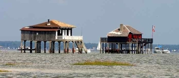 Les cabanes tchanquées d'Arcachon