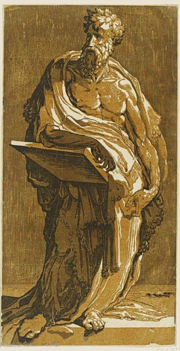 Gravure en clair-obscur. Cranach, Raphaël, Rubens.