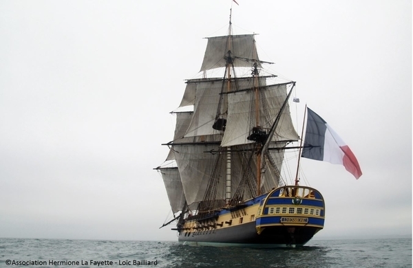Hermione, visite du matelot
