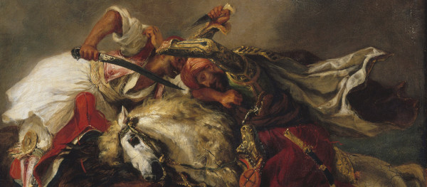 Un duel romantique, ’’Le Giaour’’ de Lord Byron par Delacroix