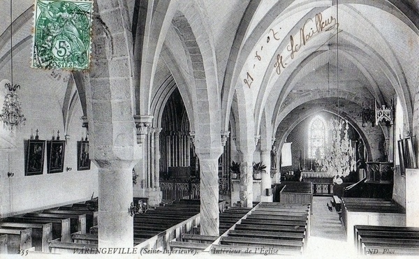 L'église Saint-Valery et son cimetière marin