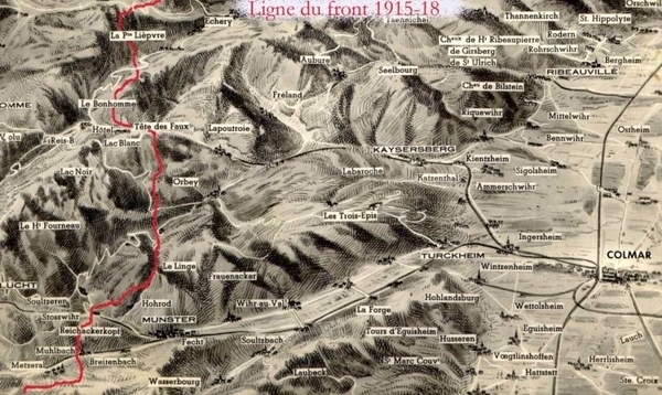 Randonnée historique autour de la Bataille du Linge