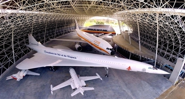Aéroscopia, visite famille