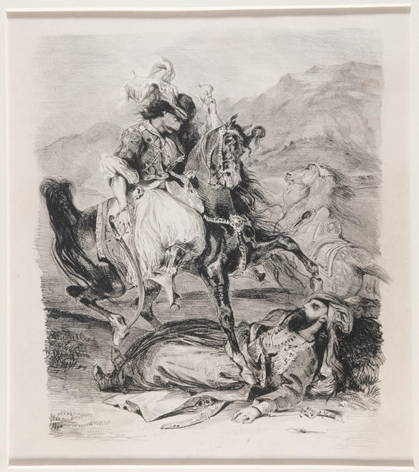 Autour de Giaour de Lord Byron (Conversation en LSF avec mon guide)
