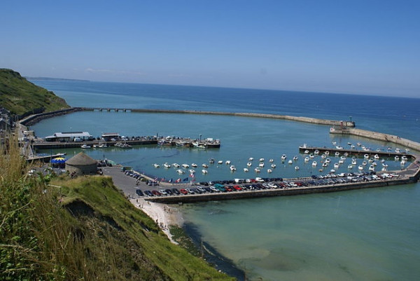 Les falaises de Port en Bessin