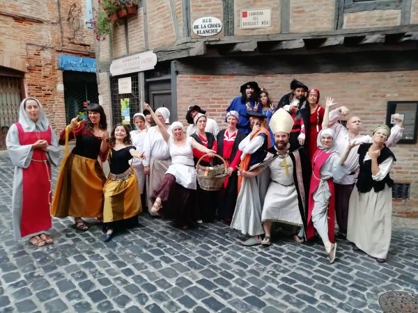Albi prend vie : CLUEDO urbain théâtralisé