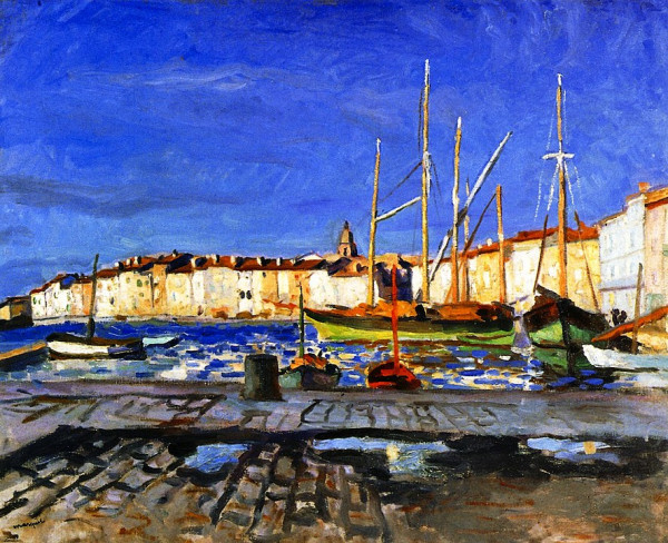 Les peintres à Saint-Tropez
