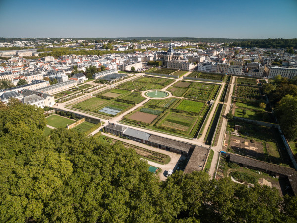 Le Potager du Roi et le Parc Balbi