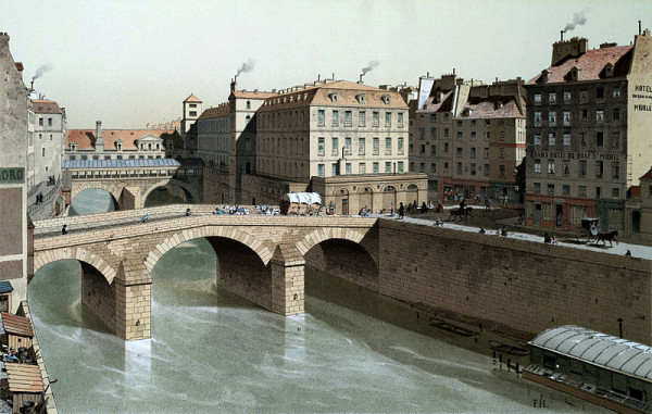 Autour des ponts de l'ile de la cité