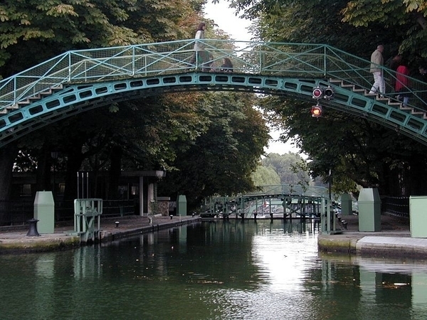 Le canal Saint Martin