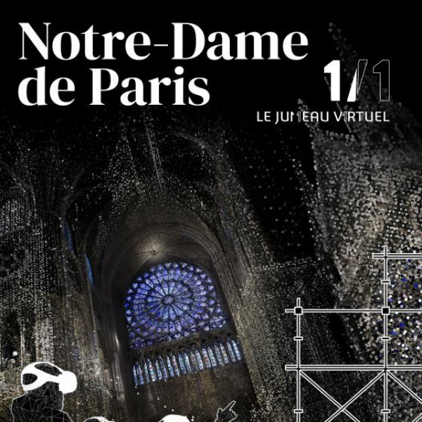 Notre-Dame de Paris 1/1, le jumeau virtuel.