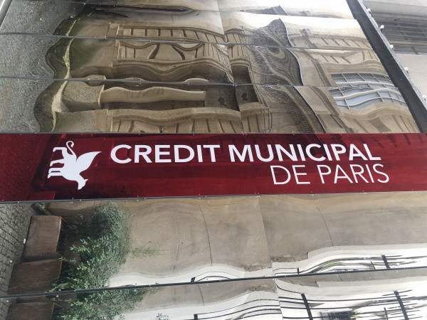 Le Crédit Municipal de Paris ou  "MONT-DE-PIETE