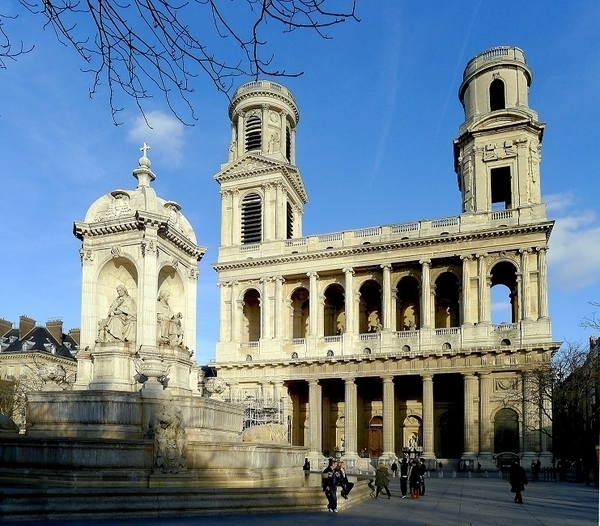 De l’église St Sulpice aux hôtels de la rue de Tournon