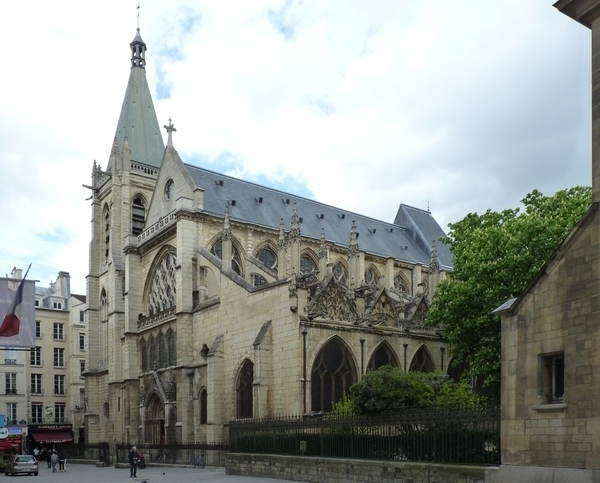 Rues et maisons du Moyen-Age autour de St Séverin