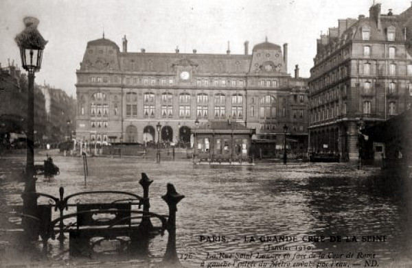 La gare Saint-Lazare et ses abords